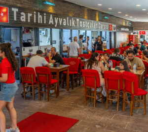 Tarihi Ayvalık Tostçular Çarsısı 8 tarihi carsi ayvalik